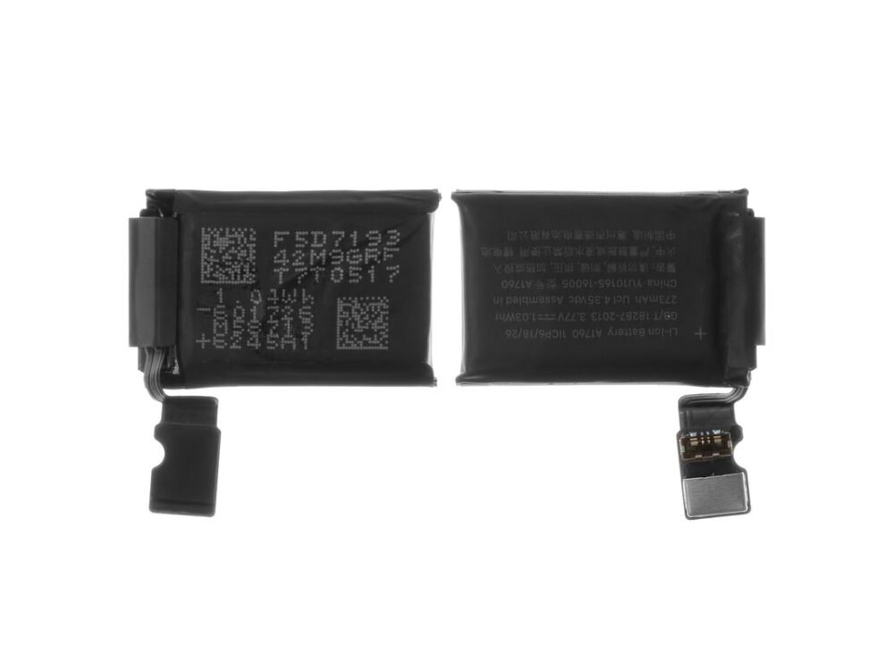 apple watch series 2 38mm battery