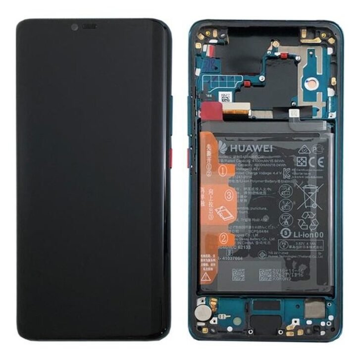 huawei mate 20 pro oled lcd and digitiser complete w frame lya l09 lya l29 lya al00 lya al10