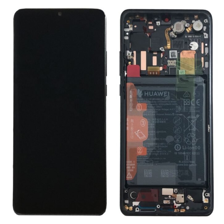 huawei p30 pro oled lcd and digitiser complete w frame vog l09 vog l29 vog al10