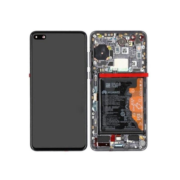 huawei p40 oled lcd and digitiser complete w frame ana an00