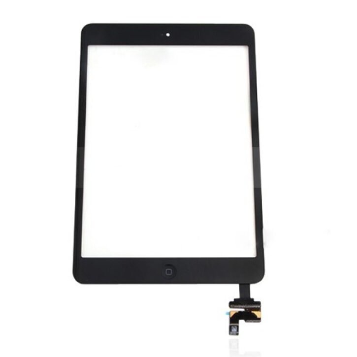 ipad mini 1 mini 2 black digitiser with home button