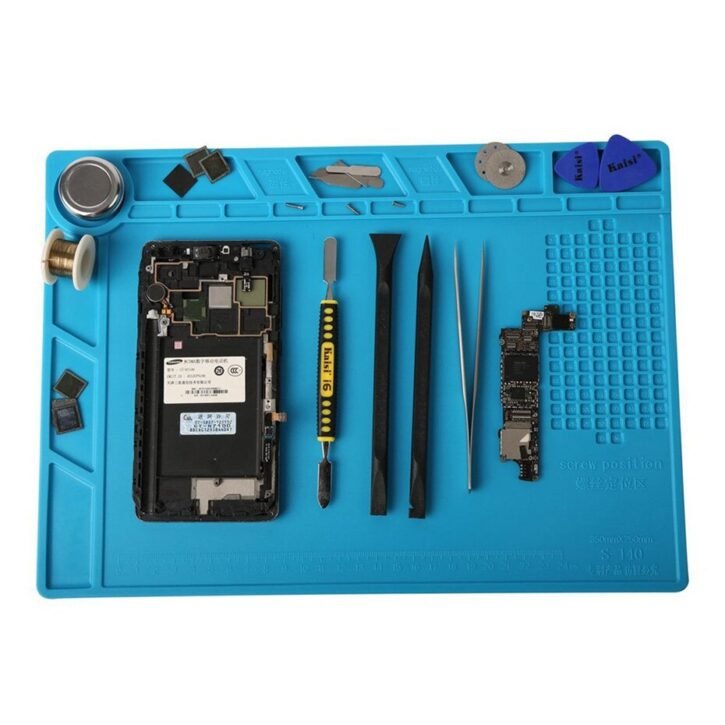 kaisi s 140 magnetic heat insulation silicone work mat
