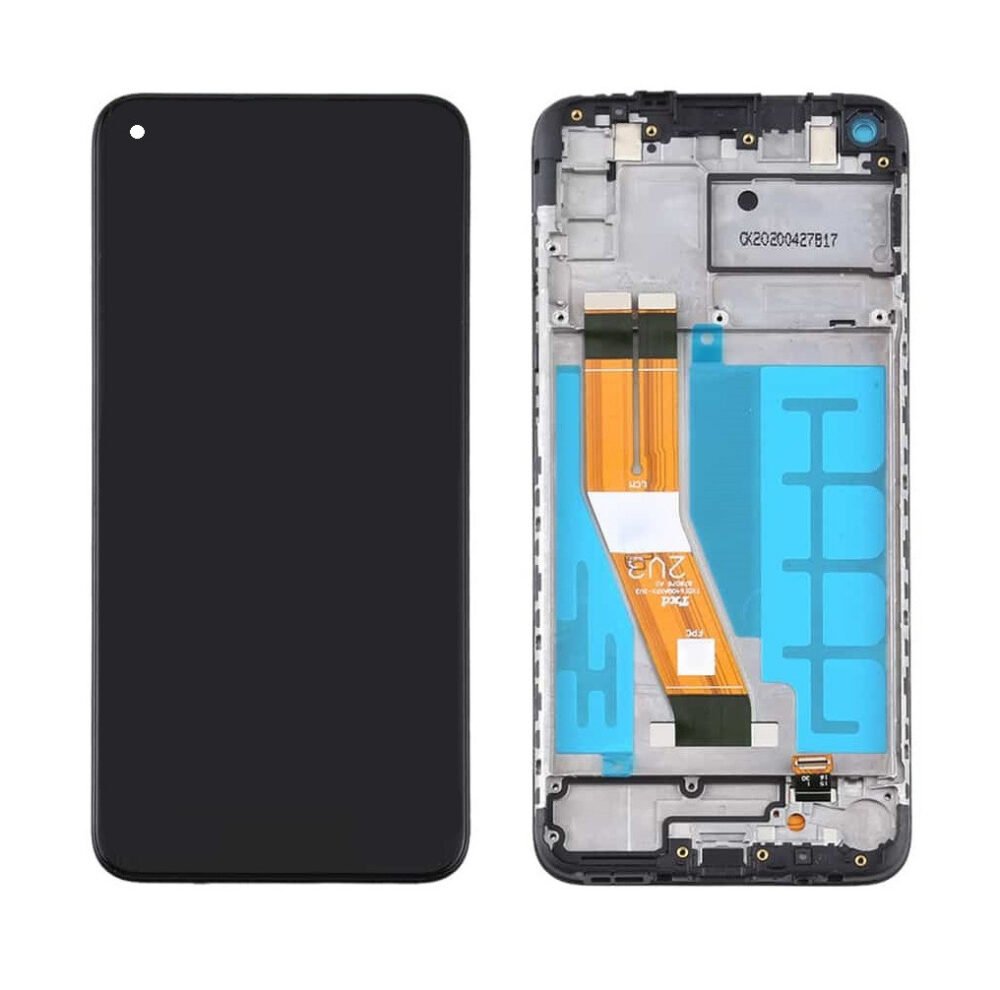 samsung a11 lcd service pack w frame a115f gh81 18760a