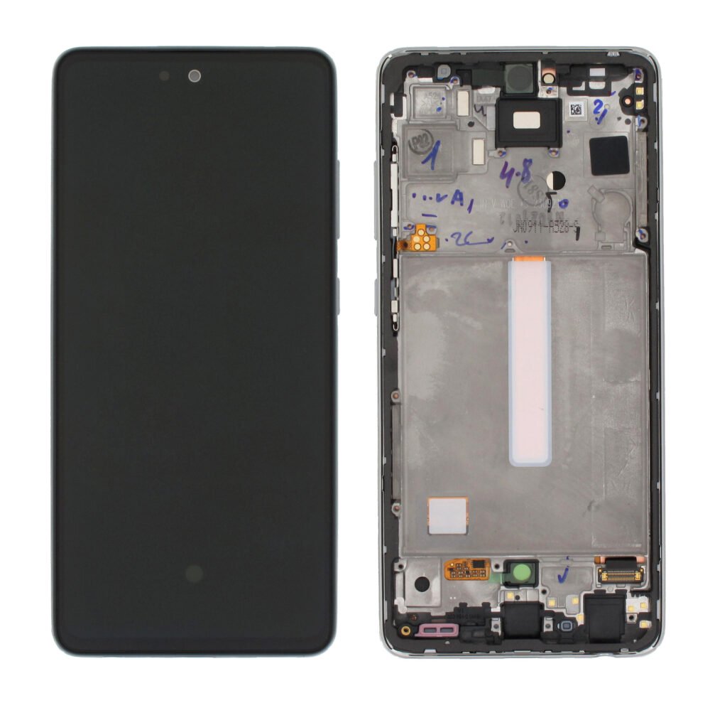 samsung a52s 5g lcd white service pack w frame a528b gh82 26861d