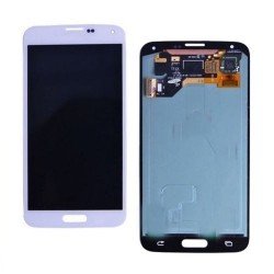 samsung s5 lcd white service pack g900f gh97 15959a