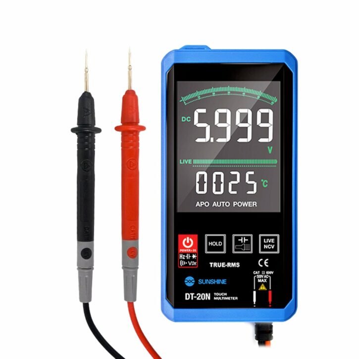 sunshine dt 20n touch digital multimeter