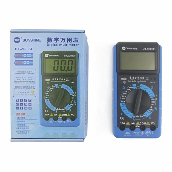 sunshine dt 9205e digital multimeter