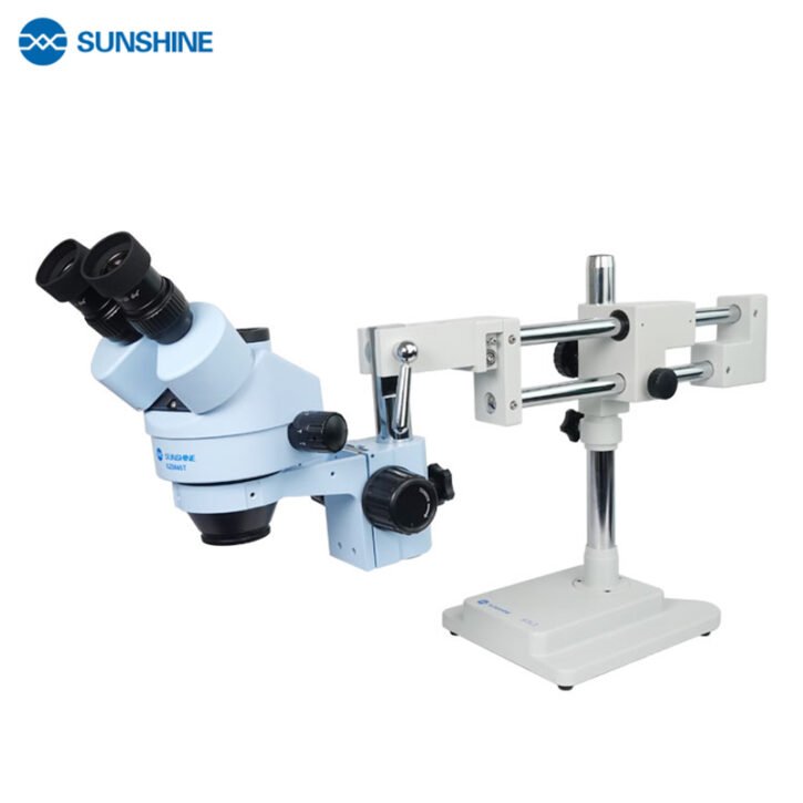 sunshine szm45t stl2 trinocular stereo hd stereo microscope with 05 ctv connector