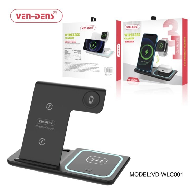 ven dens 3 in 1 wireless charger vd wlc001