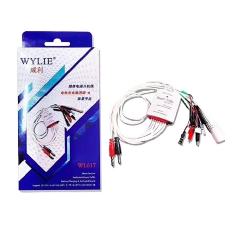 wylie wl 617 ic service dedicated power test cable for iphone 5 5s 6 6s 7 8 x xs xr xs max 11 11 pro 11 pro max