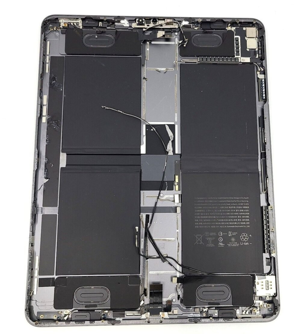 Apple iPad 12.9 3rd Gen 2018 Housing With Part Grade A Black