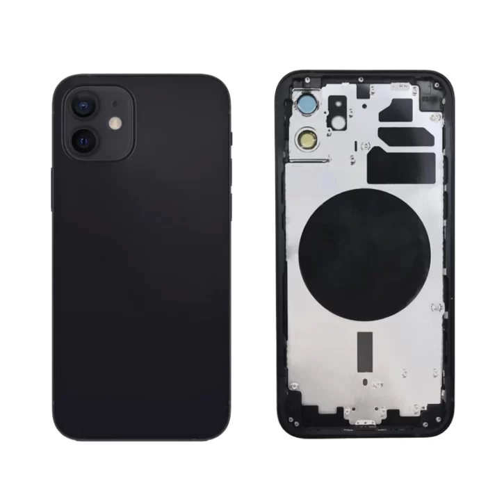 Apple iPhone 12 6.1 Housing with Parts Refurbished Black