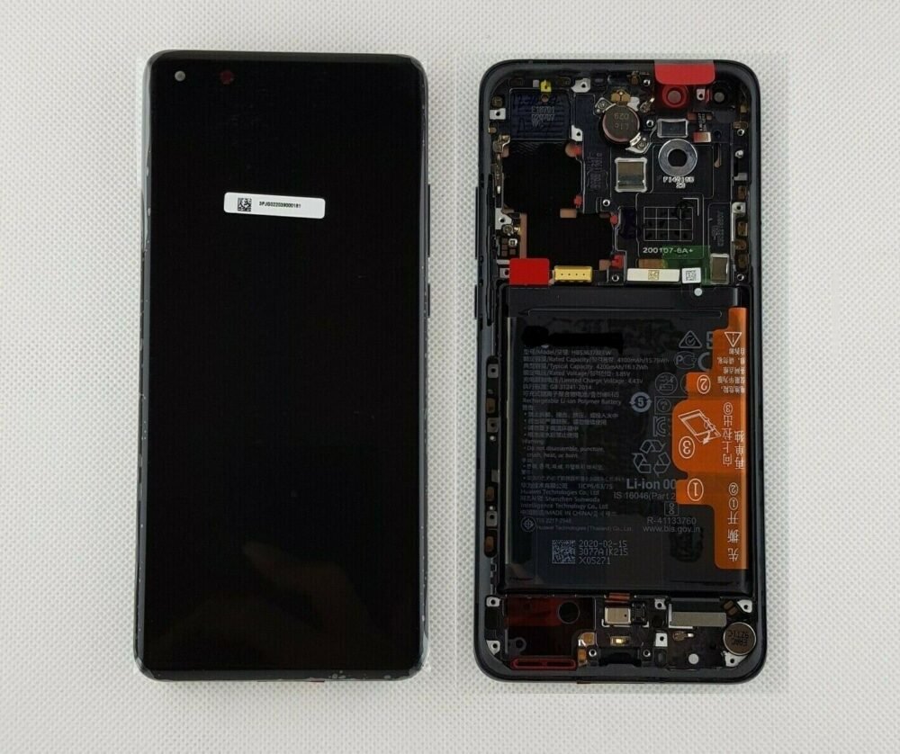 Huawei P40 Pro Lcd With DigitiserW F Service Pack Black