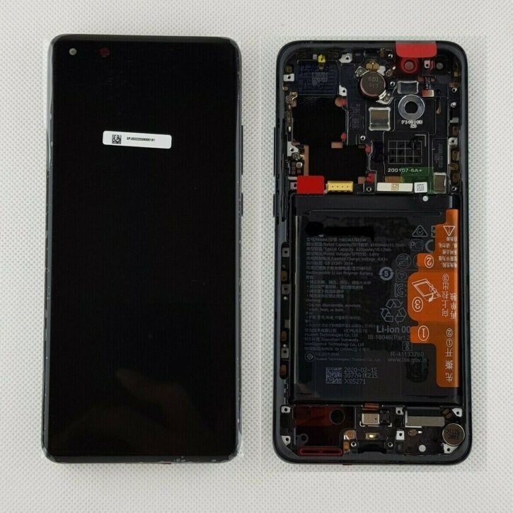 Huawei P40 Pro Lcd With DigitiserW F Service Pack Black