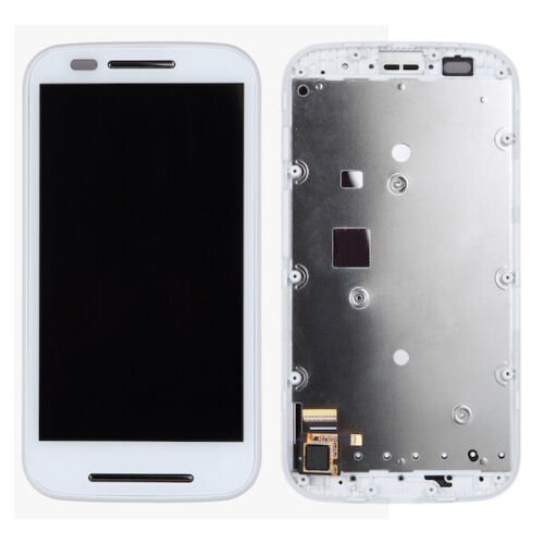 Motorola E XT1021 Lcd With DigitiserN F AfterMarket White