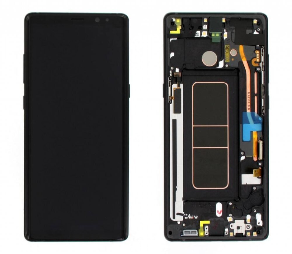 Samsung Note 8 N950 Lcd With DigitiserW F Glass Change Black