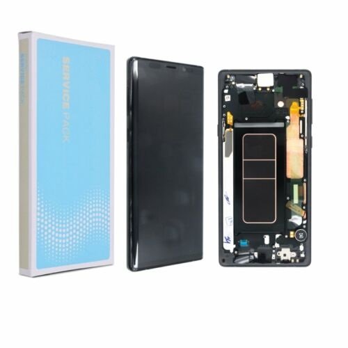 Samsung Note 9 N960 Lcd With DigitiserW F Service Pack Black