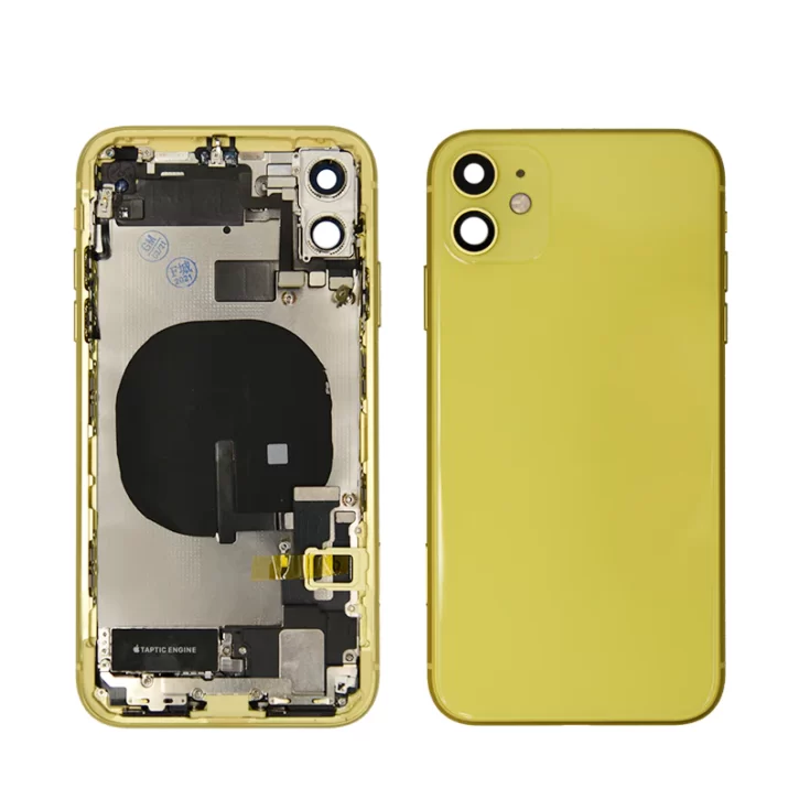 Apple iPhone 11 Housing with Parts 100 Orignal Grade C Yellow