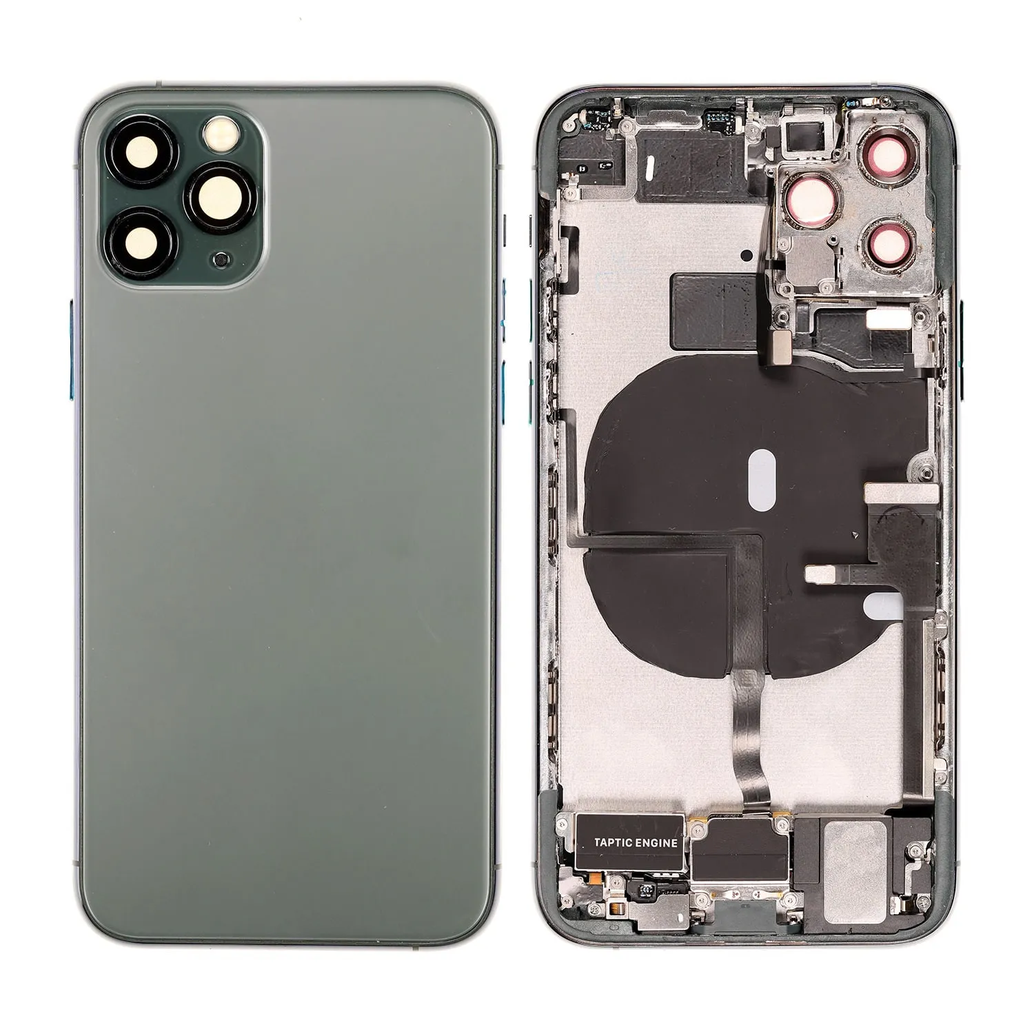 Apple iPhone 11 Pro Max Aftermarket Housing With Parts Green Apple iPhone 11 Pro Max Aftermarket Housing With Parts Green