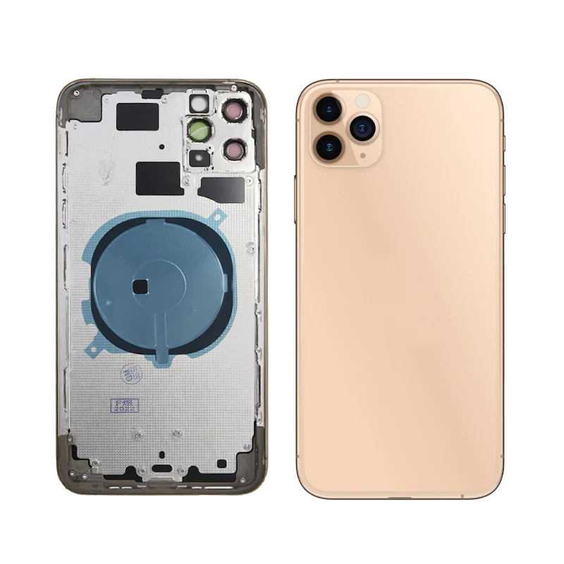 Apple iPhone 11 Pro Max Housing with Parts 100 Orignal Grade A Gold Apple iPhone 11 Pro Max Housing with Parts 100 Orignal Grade A Gold