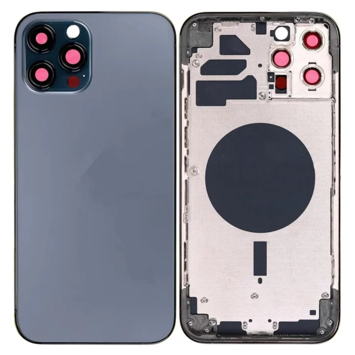 Apple iPhone 12 Pro 6.1 Housing with Parts 100 Original Grade B Pacific Blue