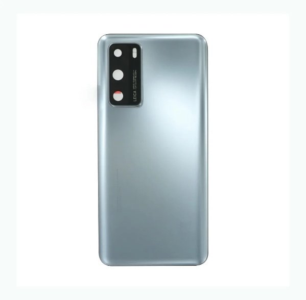 Huawei P40 Battery Back With Lens Silver Frost