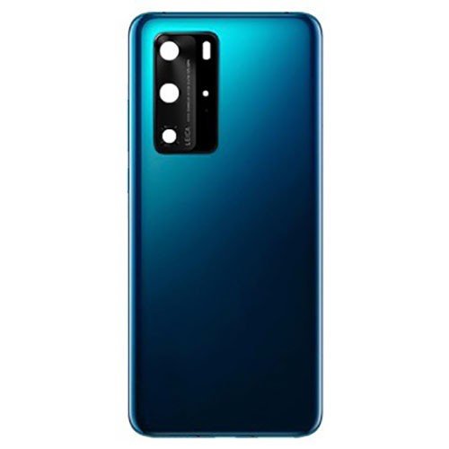 Huawei P40 Pro Battery Back With Lens Blue