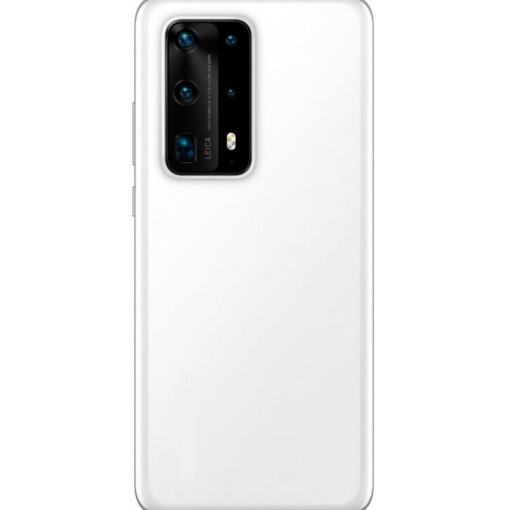 Huawei P40 Pro Plus Battery Back With Lens White Ceramic
