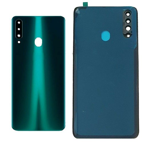 Samsung A20s A207 Battery Back With Lens Green