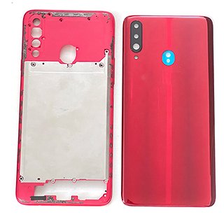 Samsung A20s A207 Battery Back With Lens Red