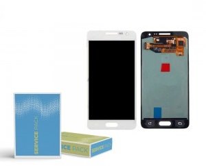 Samsung A3 A300F LCD With Digitiser Service Pack White