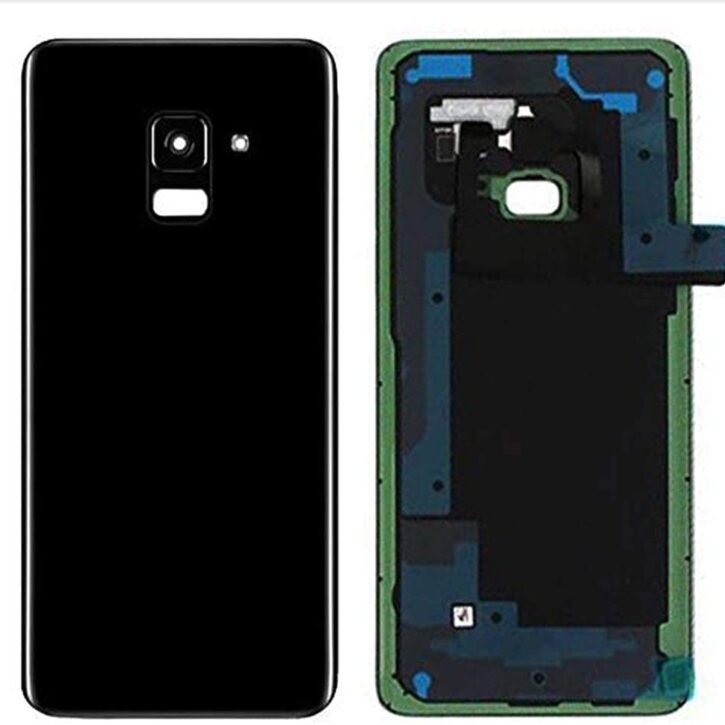 Samsung A8 2018 A530 Battery Back With Lens Black