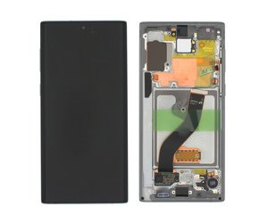 Samsung Note 10 N970F Lcd With DigitiserW F Service Pack White