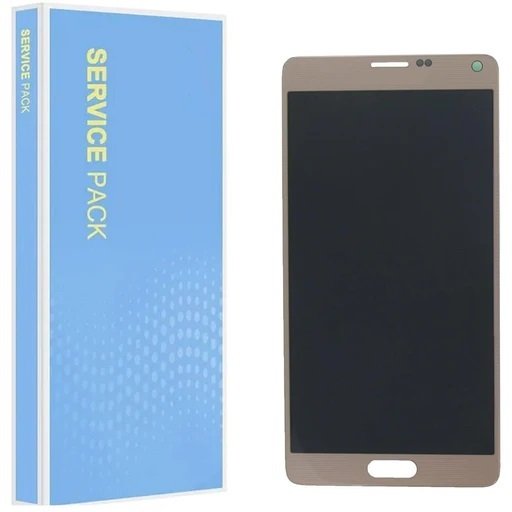 Samsung Note 4 N910 Lcd With DigitiserN F Service Pack Gold