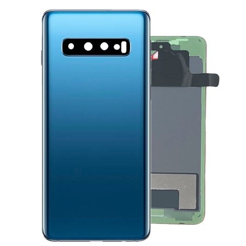 Samsung S10 G973 Battery Back With Lens Prism Blue
