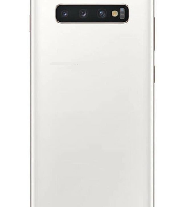 Samsung S10 Plus G975 Battery Back With Lens Ceramic White