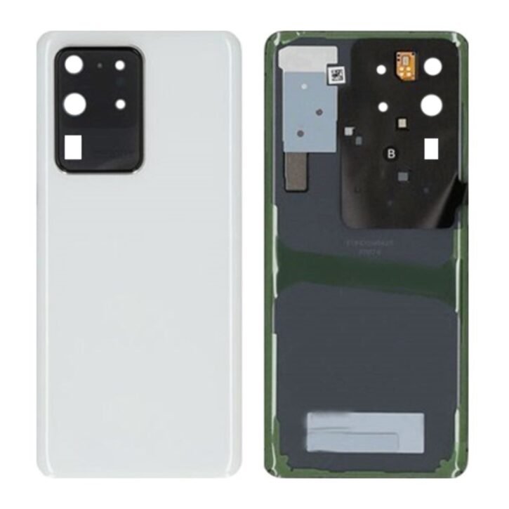 Samsung S20 Ultra G988 Battery Back With Lens Cloud White