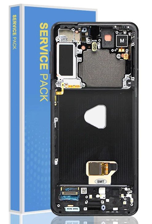 Samsung S21 Plus G996 Lcd With DigitiserW F Service Pack Black