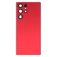 Samsung S22 Ultra S908 Battery Back With Lens Red Samsung S22 Ultra S908 Battery Back With Lens Red