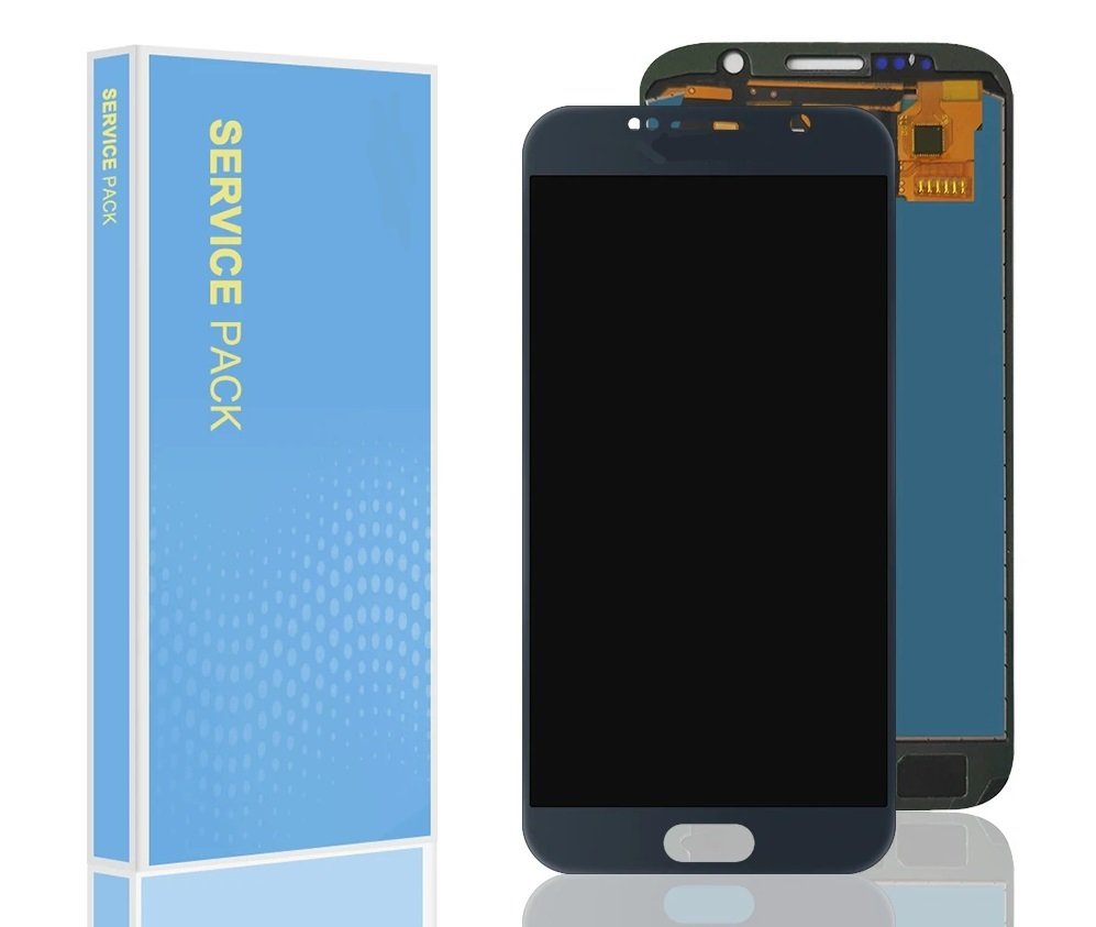 Samsung S6 G920f Lcd With DigitiserN F Service Pack Dark Blue Black Samsung S6 G920f Lcd With DigitiserN F Service Pack Dark Blue Black