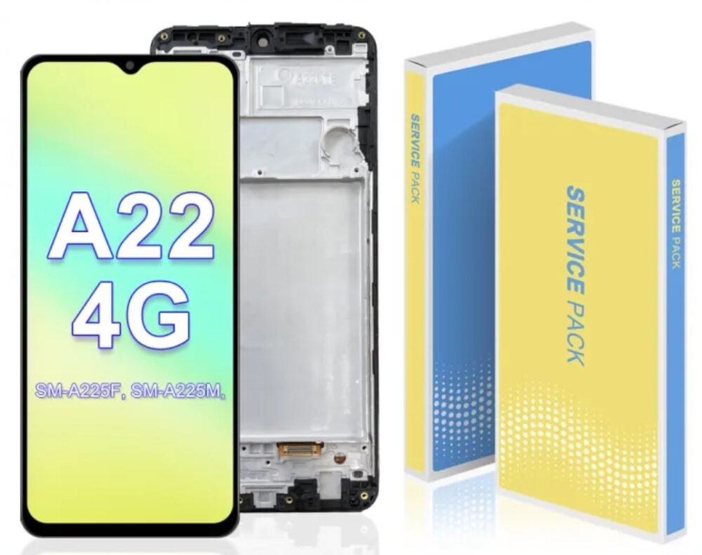 Samsung A22 4G A225 Lcd With DigitiserW F Service Pack