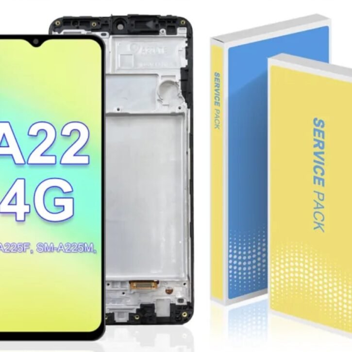 Samsung A22 4G A225 Lcd With DigitiserW F Service Pack