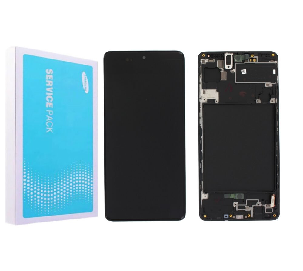 Samsung A71 A715 Lcd With DigitiserW F Service Pack