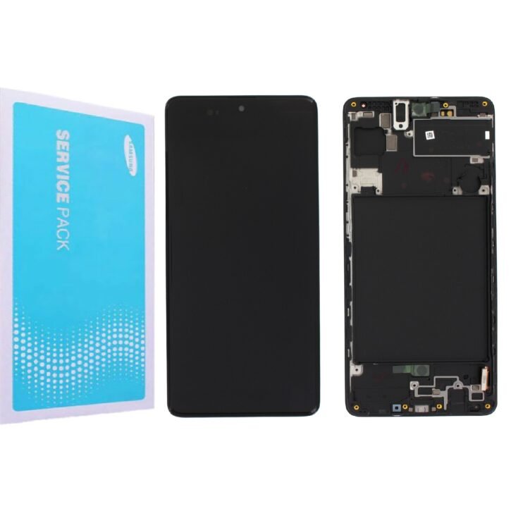 Samsung A71 A715 Lcd With DigitiserW F Service Pack