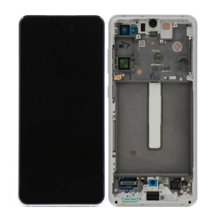 Samsung S21 FE G990 Lcd With DigitiserW F Service Pack White