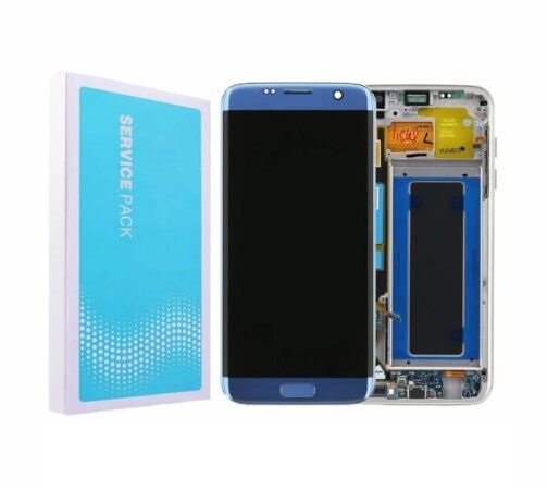 Samsung S7 Edge G935 Lcd With DigitiserW F Service Pack Blue