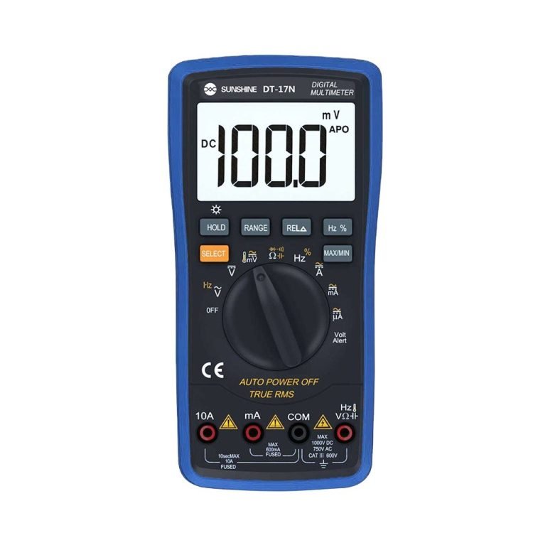 sunshine dt 17n automatic digital multimeter