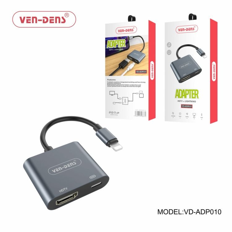 ven dens lightning to hdmi adapter vd adp010